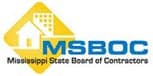 Mississippi State Board of Contractors Logo