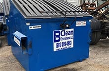B Clean LLC dumpsters for rent.